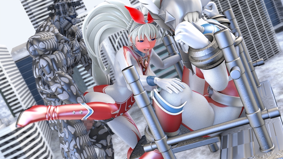 光の女神メロディナVS超光速拘束星人アラストル・仲間の目の前で