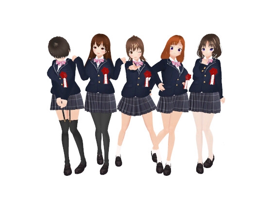 ○○学園の日々 入学式編