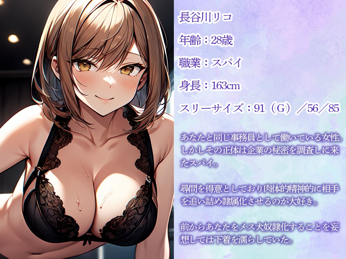 全身拘束された俺を前立腺調教して弄ぶ女スパイのエロ尋問