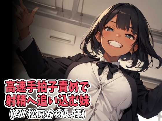 高速手拍子責めで射精へ追い込む妹(CV 松原かのん様)