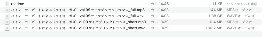 バイノーラルビートによるドライオーガズム誘発音vol.9 サイケデリックトランス