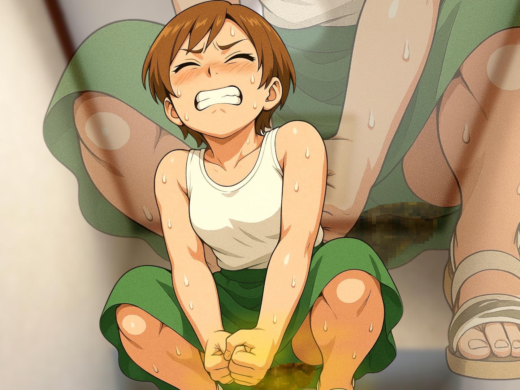 【実演排泄】踏ん張れ！さくらちゃん！【ASMR】