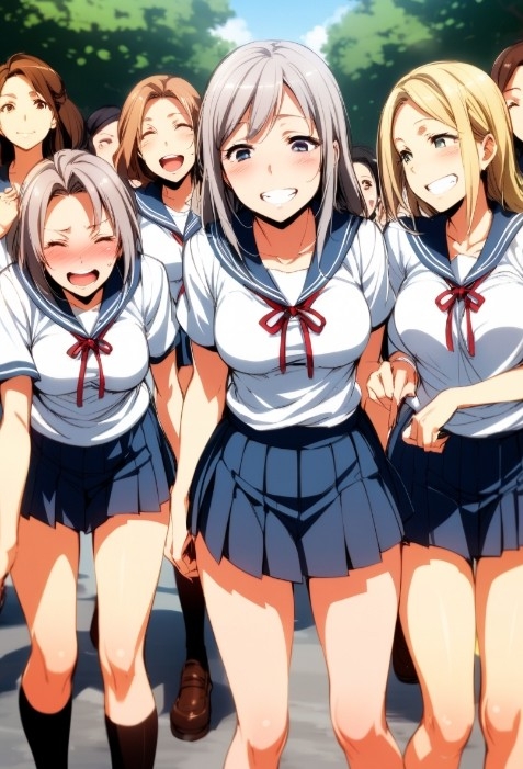 M男向けボイス 恥ずかしい短小包茎いじめ CFNM 女子校通学路編 後輩女子にいじめられる僕·5