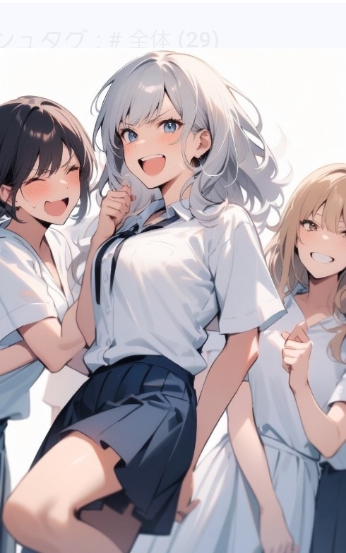 M男向けボイス 恥ずかしい短小包茎いじめ CFNM 女子校通学路編 後輩女子にいじめられる僕·5