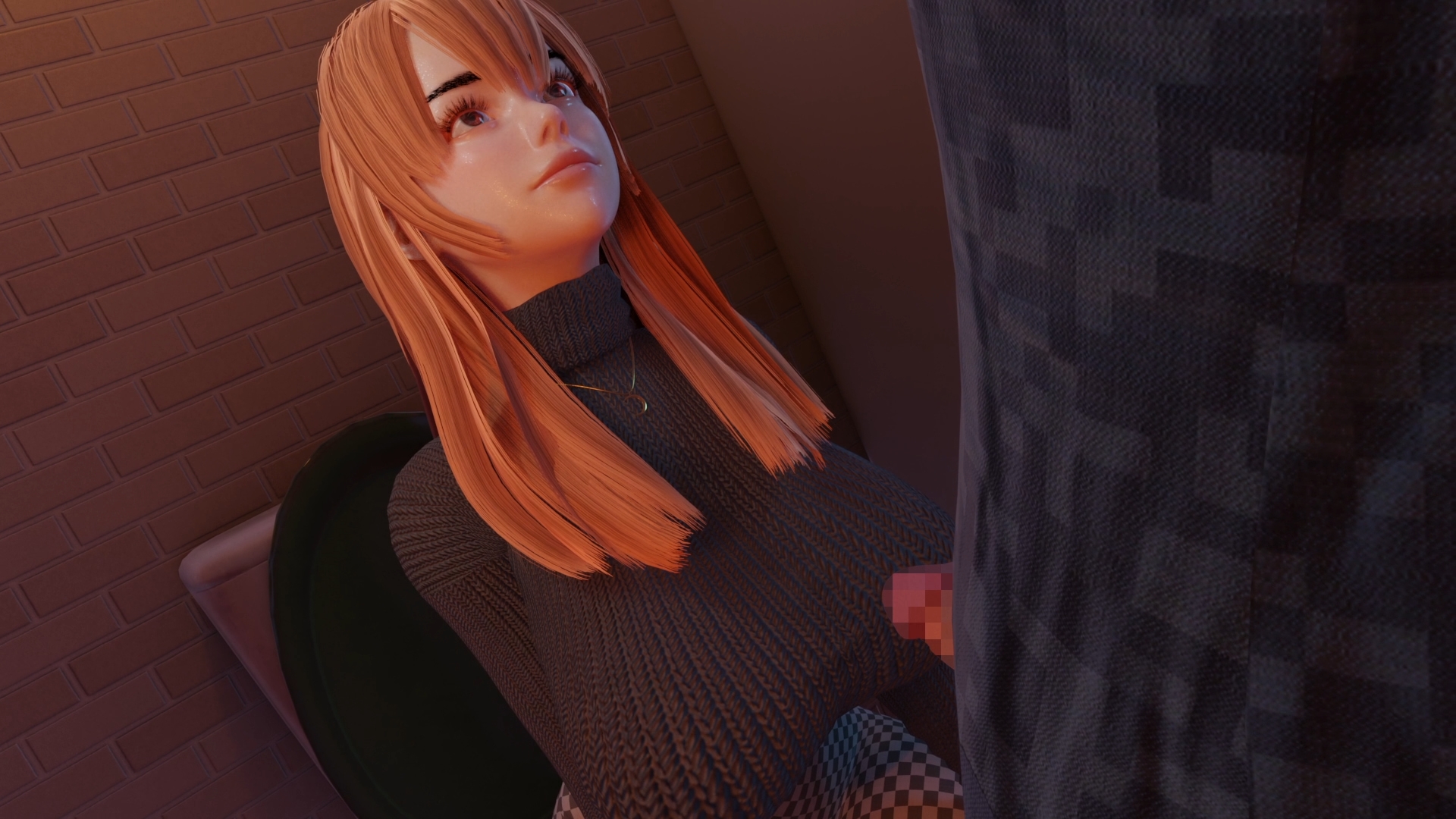 竿漁りお姉さんが出る公衆トイレ