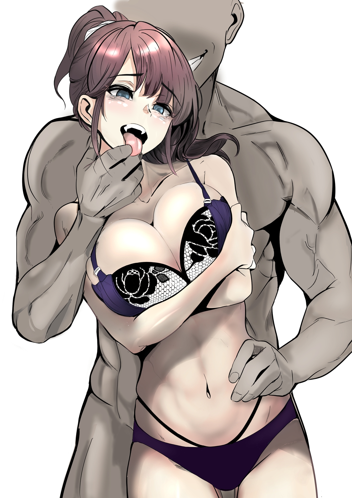 家族の為にデリヘルで働く絶対に本番しない妻が挿入されて堕ちる話