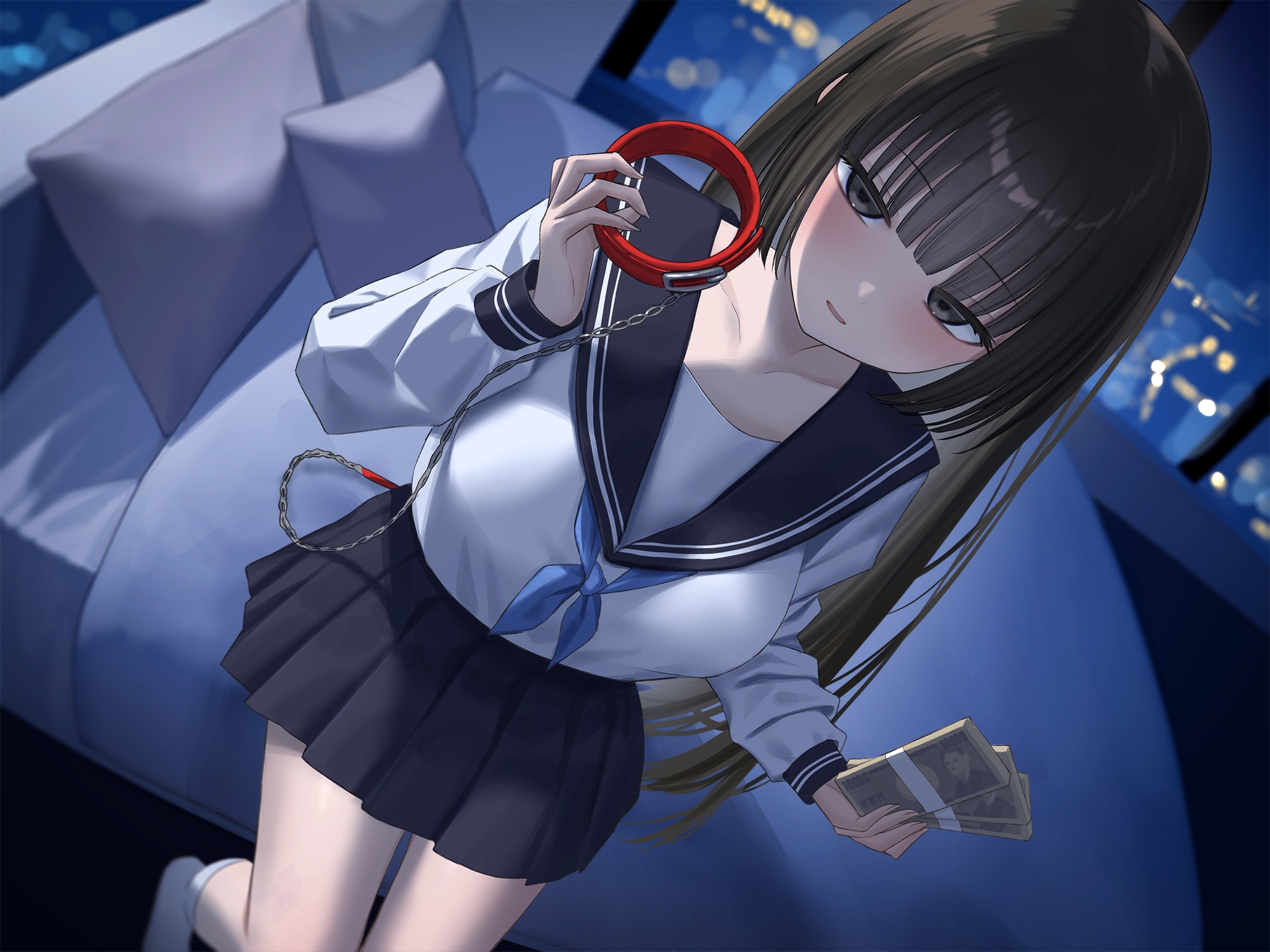 《総再生時間2時間越え『時給10,000円っ!ダウナークールJKに飼われるアルバイト』/どうせみんな死んでいくだけだし…。》