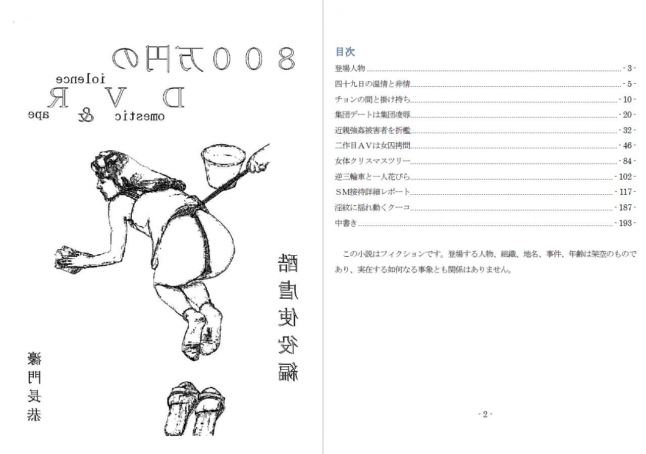 800万円のDVR:酷虐使役編