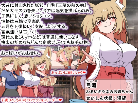 おきつねさまとおねショタ夏日記W――ダブルお姉ちゃんとひみつののぞき穴