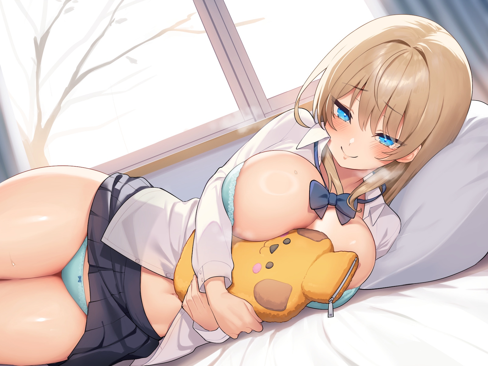 【純愛おま〇こ×超密着0距離】距離感バグってる寒がり彼女とぬくぬく密着おうちデート。君の湯たんぽちんぽで中からあっためて…♪