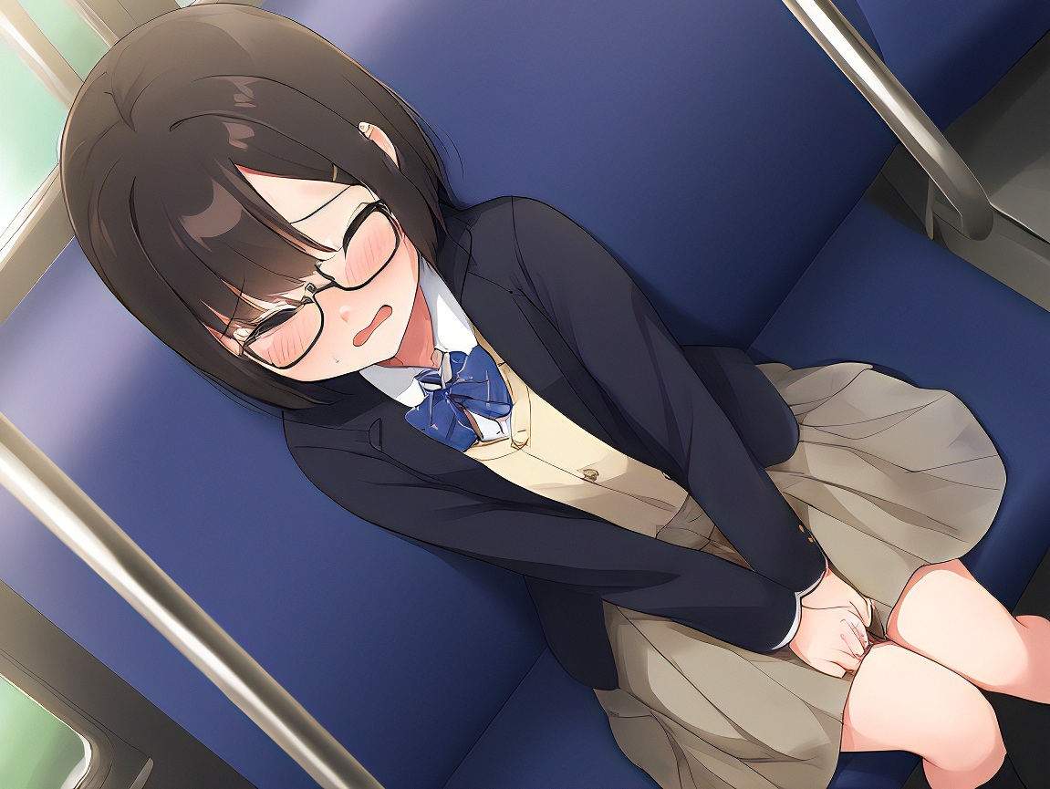 【おしっこ我慢】憧れの委員長に利尿剤を盛ってみた