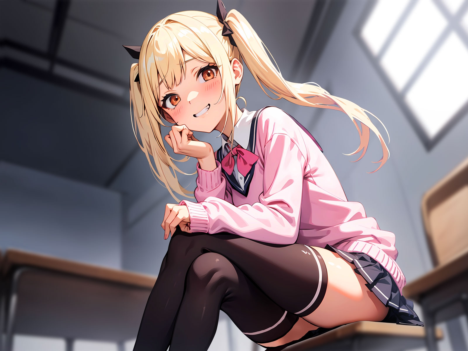 生意気メ○ガキJKがざこ♪ちん教師の俺を密着寸止め煽り責め…個別補習で言いなりドM堕ちんぽ射精管理