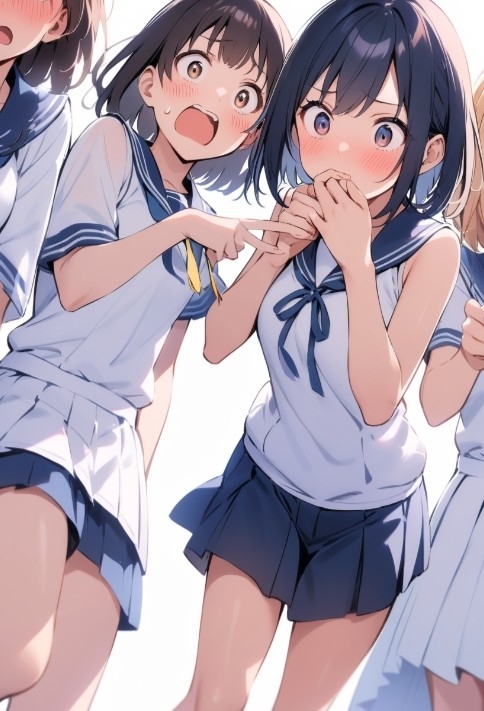 女子校の通学路を全裸で歩かせられる話 恥ずかしい短小包茎いじめ 後輩女子にいじめられる僕·6