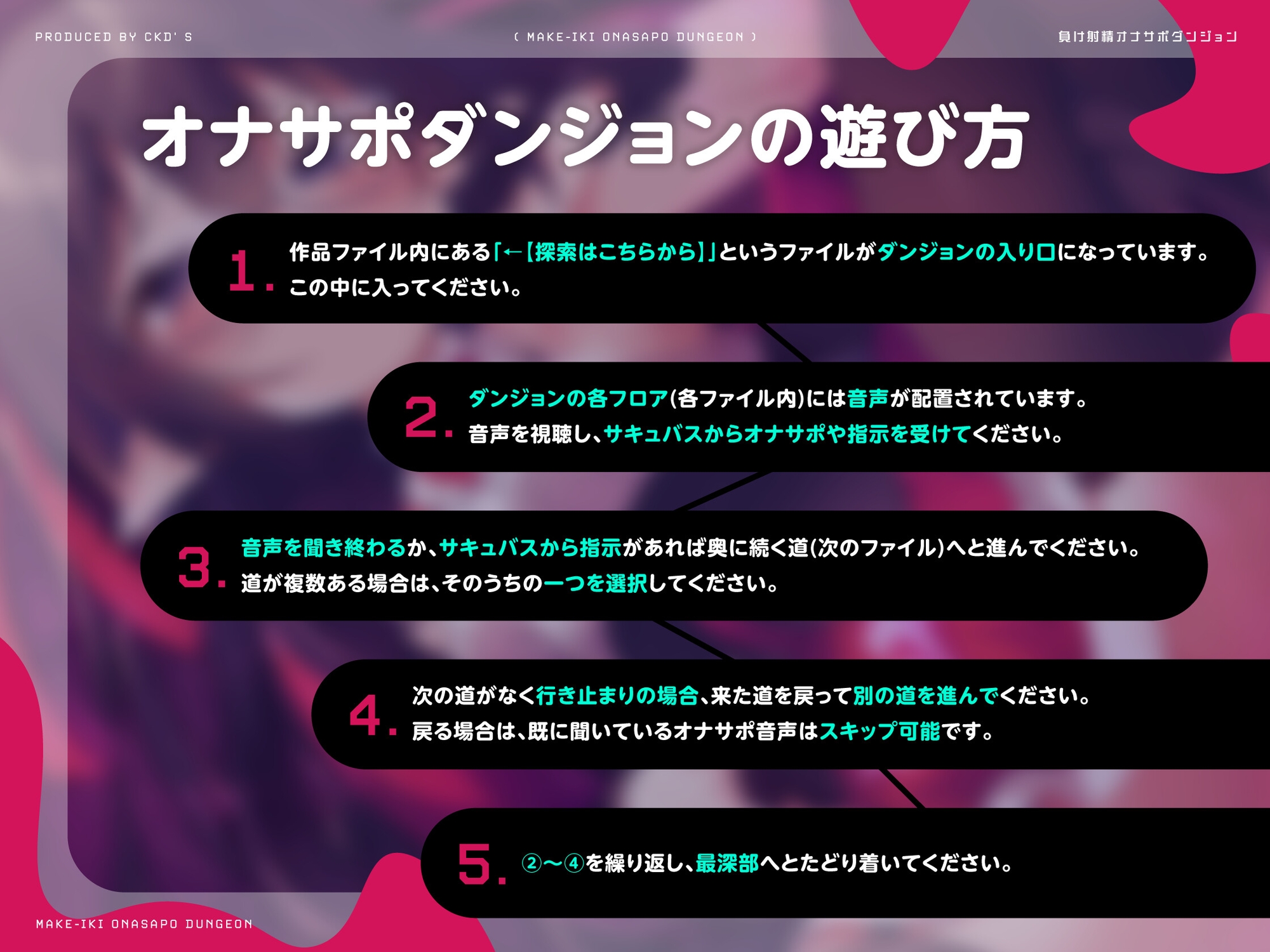 負けイキオナサポダンジョン