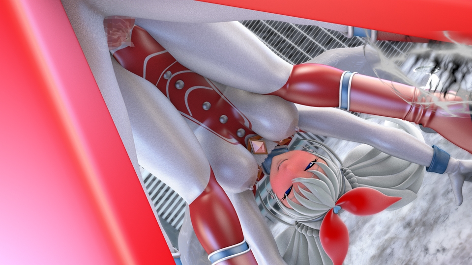 光の女神メロディナVSユニコーン星人・仲間の目の前で