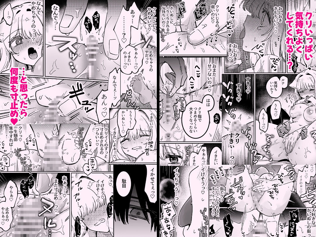 かいぬしにクリいっぱいお仕置きされちゃうっ2