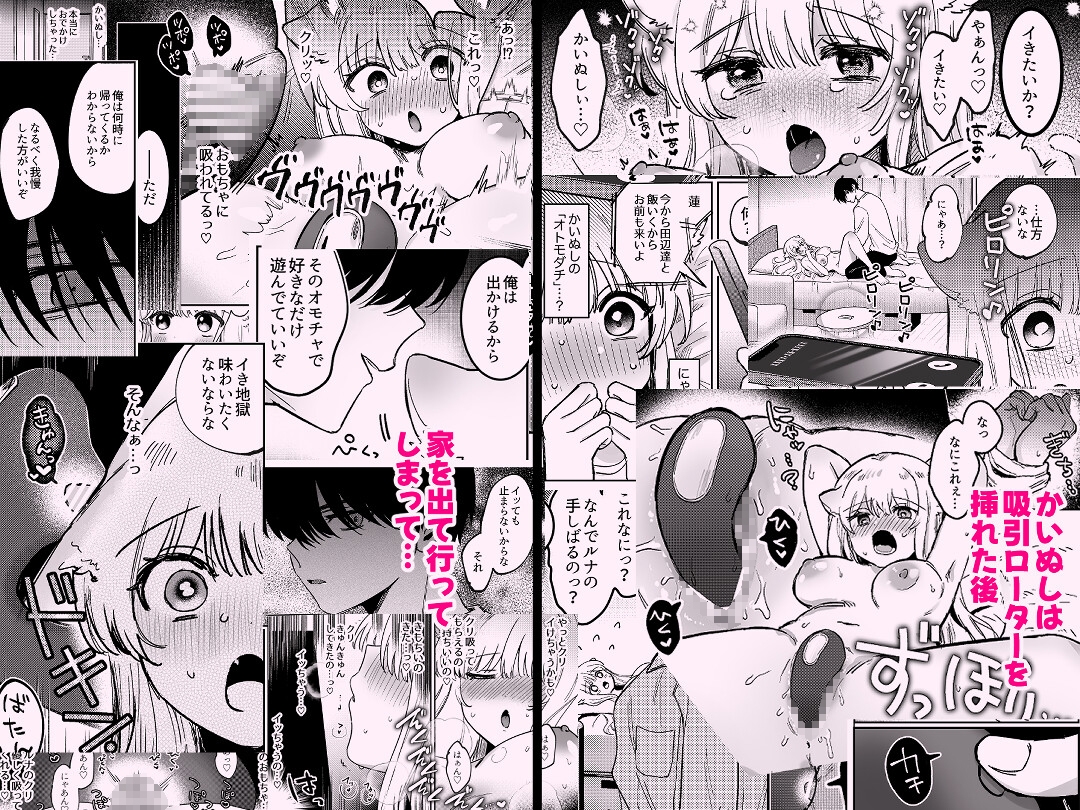 かいぬしにクリいっぱいお仕置きされちゃうっ2