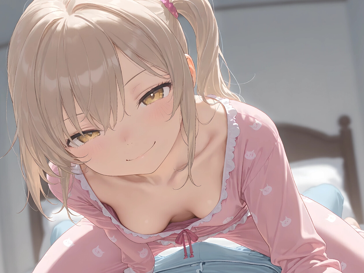 ダウナーな友達を呼び出してオナニーを手伝ってもらう【KU100】