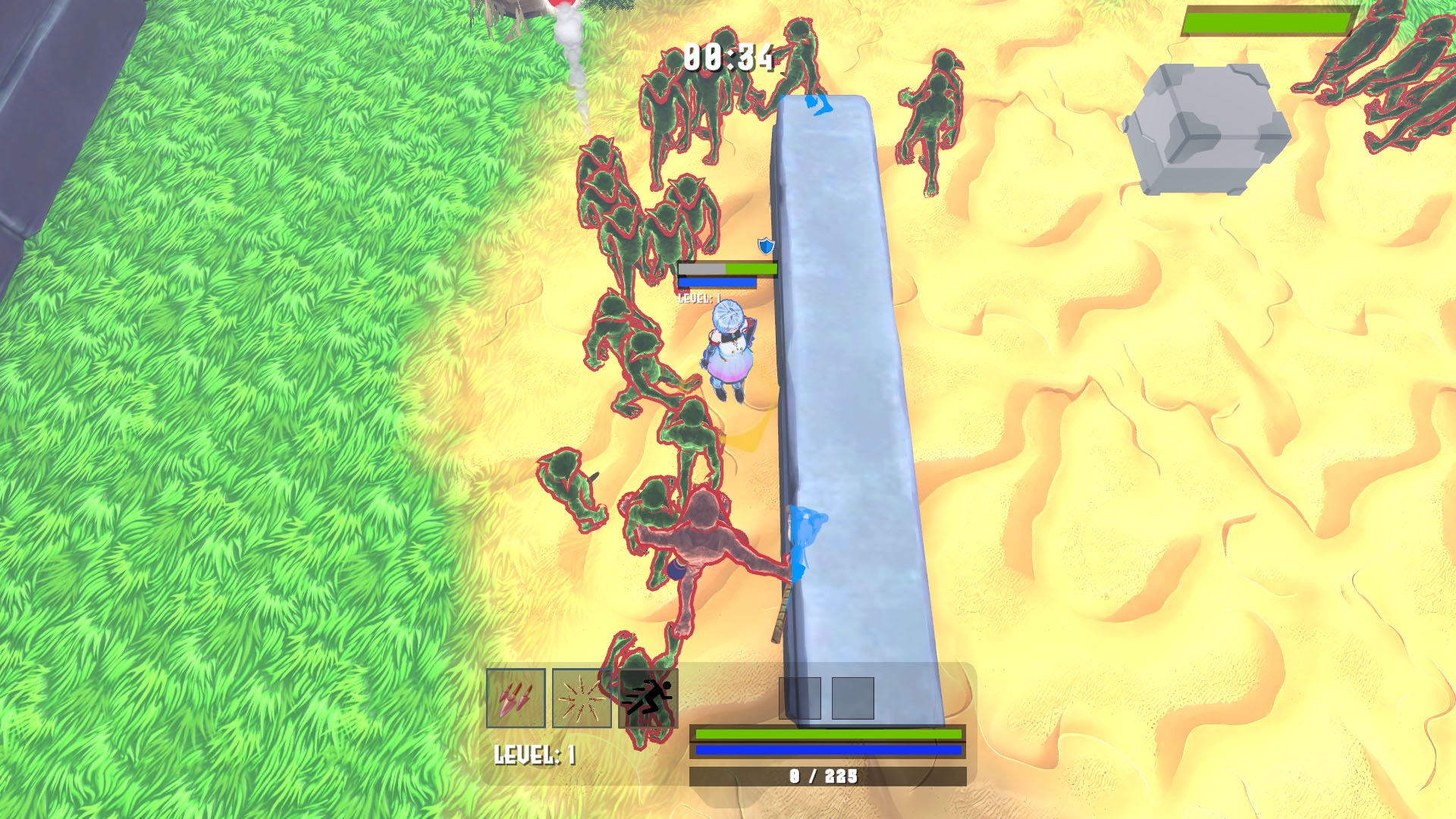 勇者のカノジョ ゴブリンを討伐する