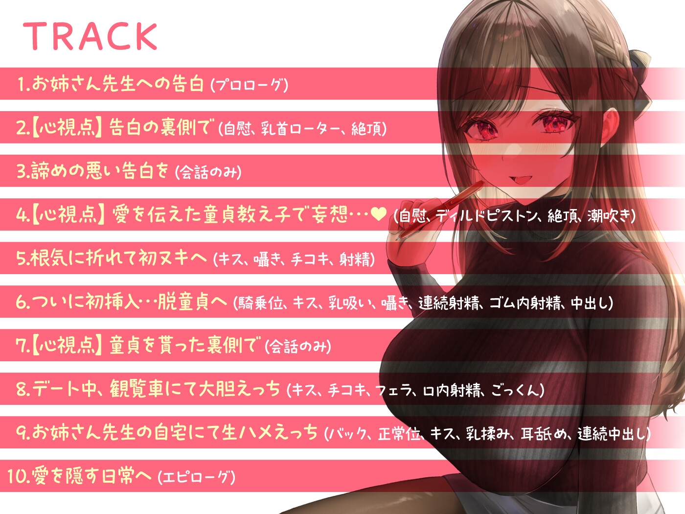 【期間限定55円】せんせぇとのあま～い恋のえっち -家庭教師JDとの恋と行為にまみれた日々-