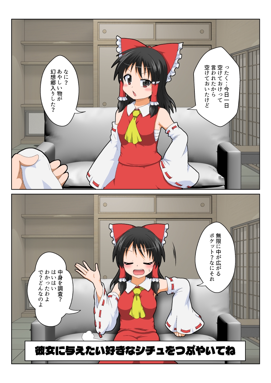 博麗霊夢で不思議なおもちゃで特殊性癖カタログ