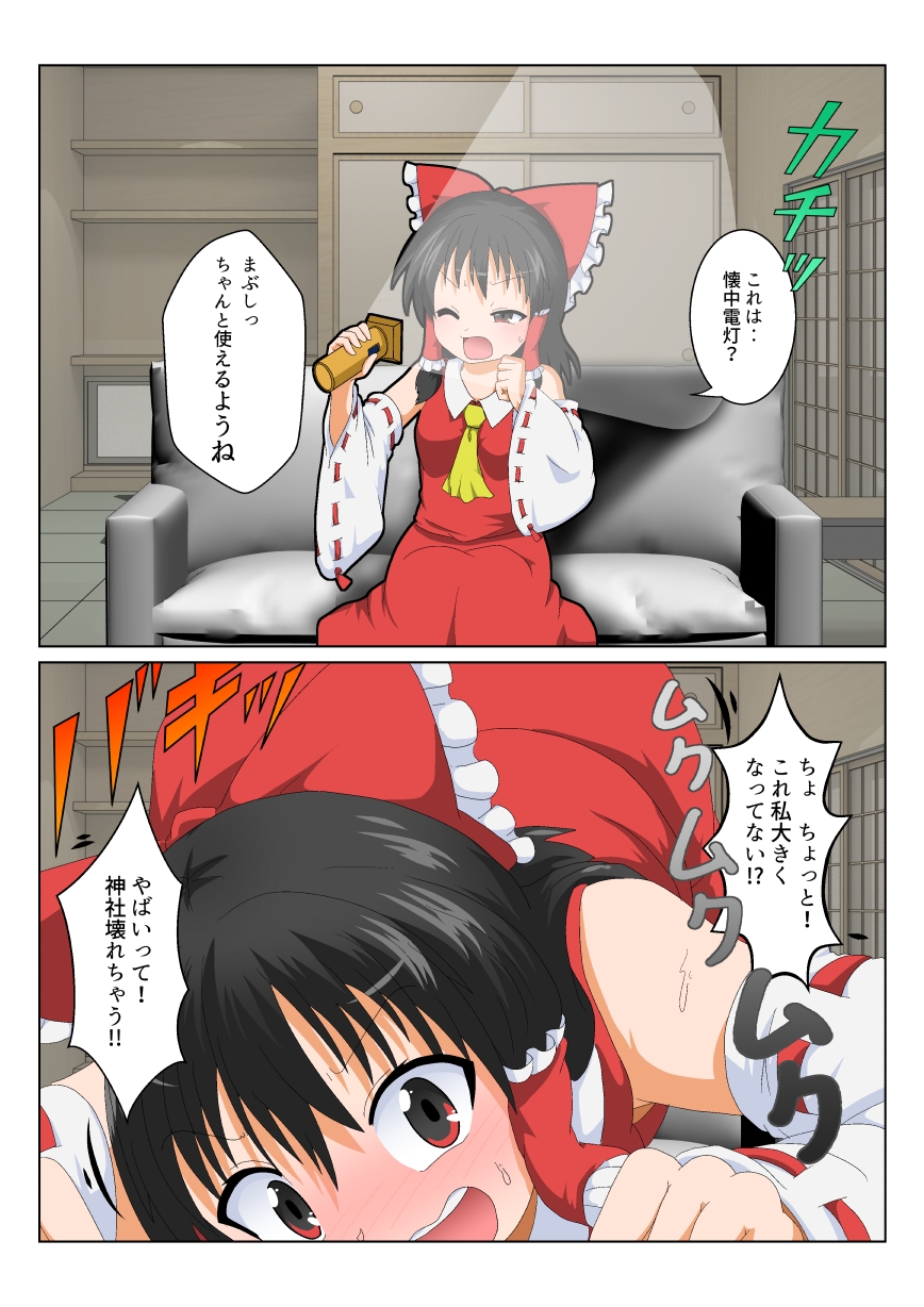 博麗霊夢で不思議なおもちゃで特殊性癖カタログ