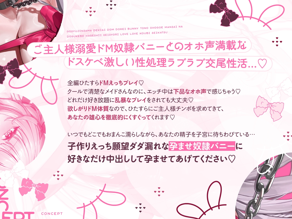 孕ませ奴○バニー～欲しがりクールバニーのドM願望ダダ漏れラブラブご奉仕えっち～