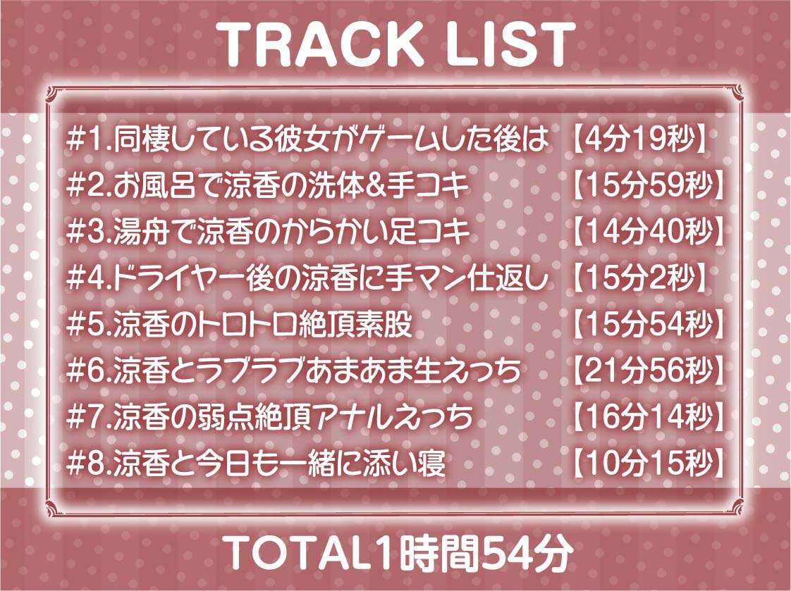 リアル彼女との生活音たっぷりワンルームセックス2～ギャル彼女との甘々性活～【フォーリーサウンド