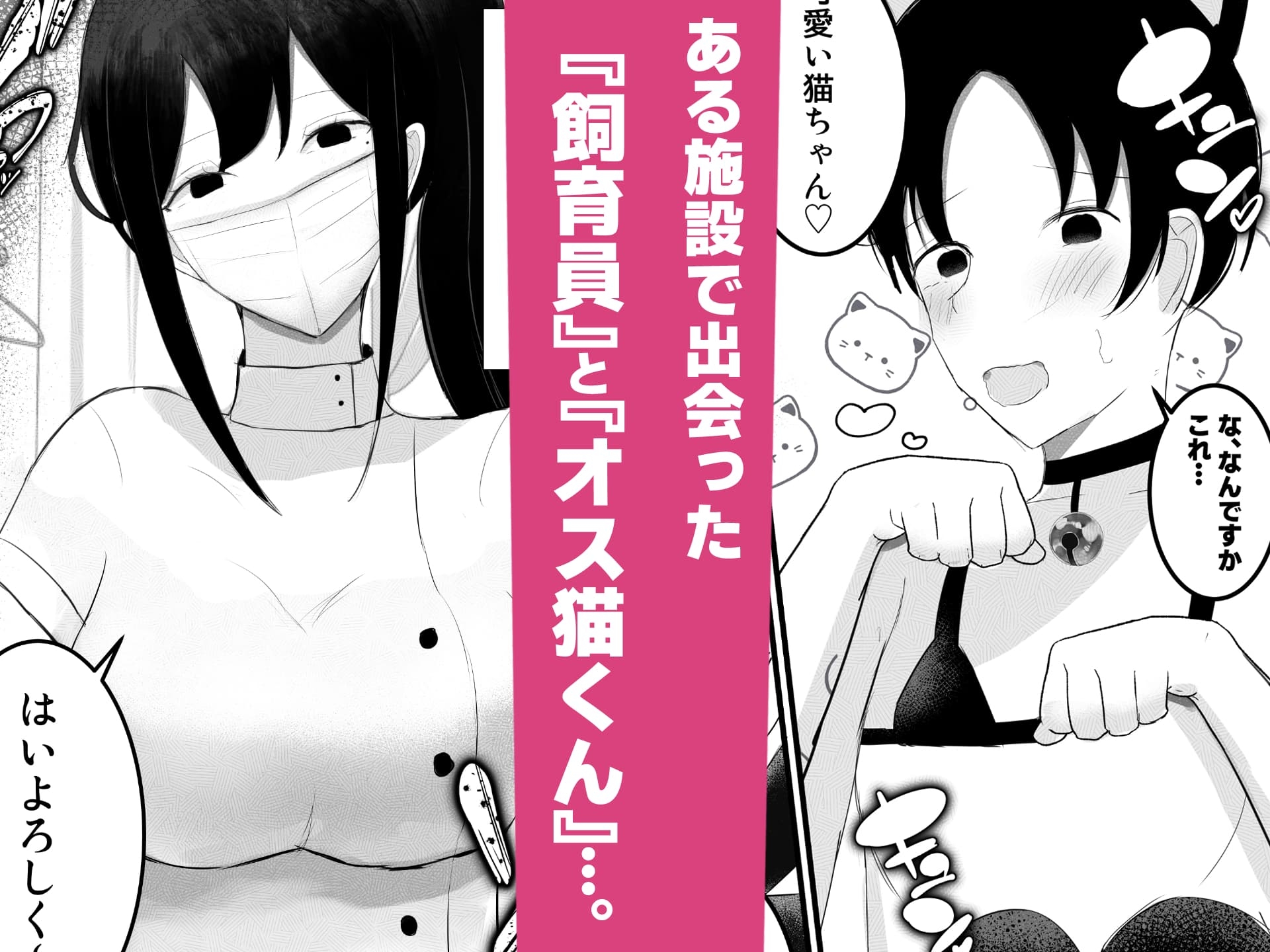 飼育員のお姉さんが可愛いオス猫を『調教』する話