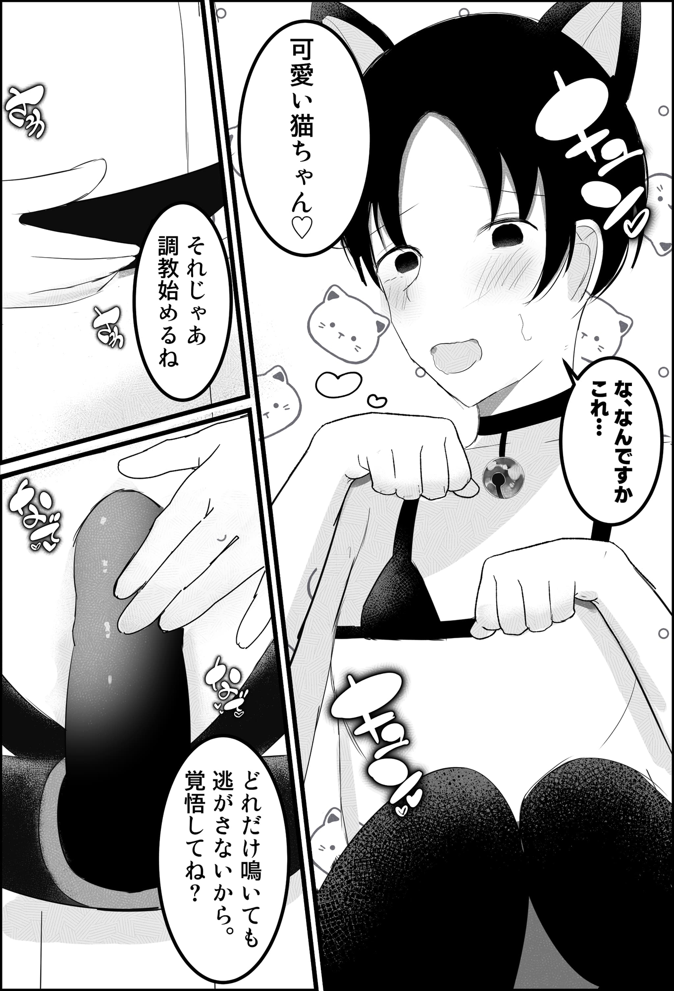 飼育員のお姉さんが可愛いオス猫を『調教』する話