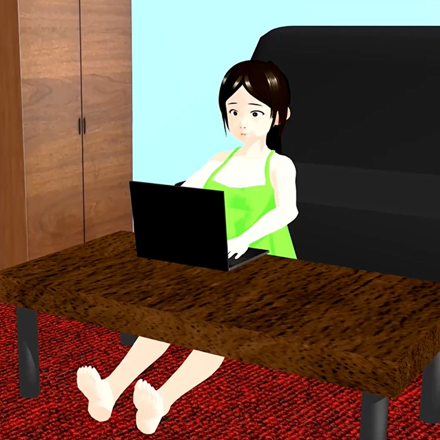 ポロリ連発 露出の多い主婦の休日 北野聖子