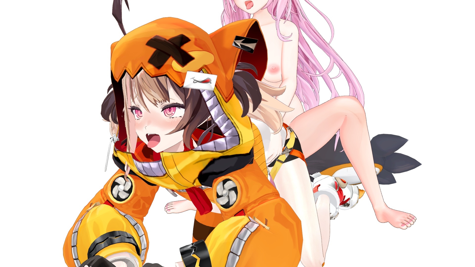 ふたなり3Dセックスボイス付きループアニメホ〇ライブ編#1