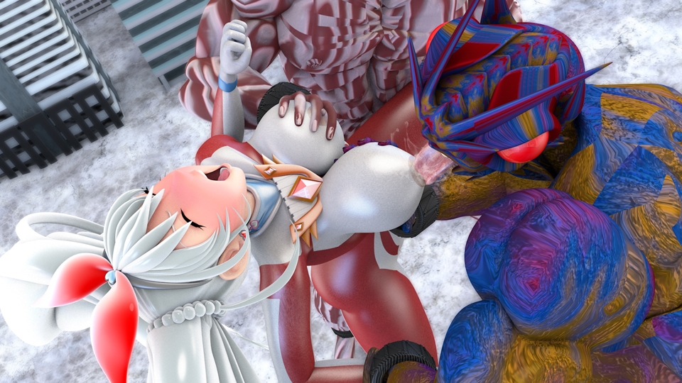 光の女神メロディナVSデュアル星人&ギャブル星人