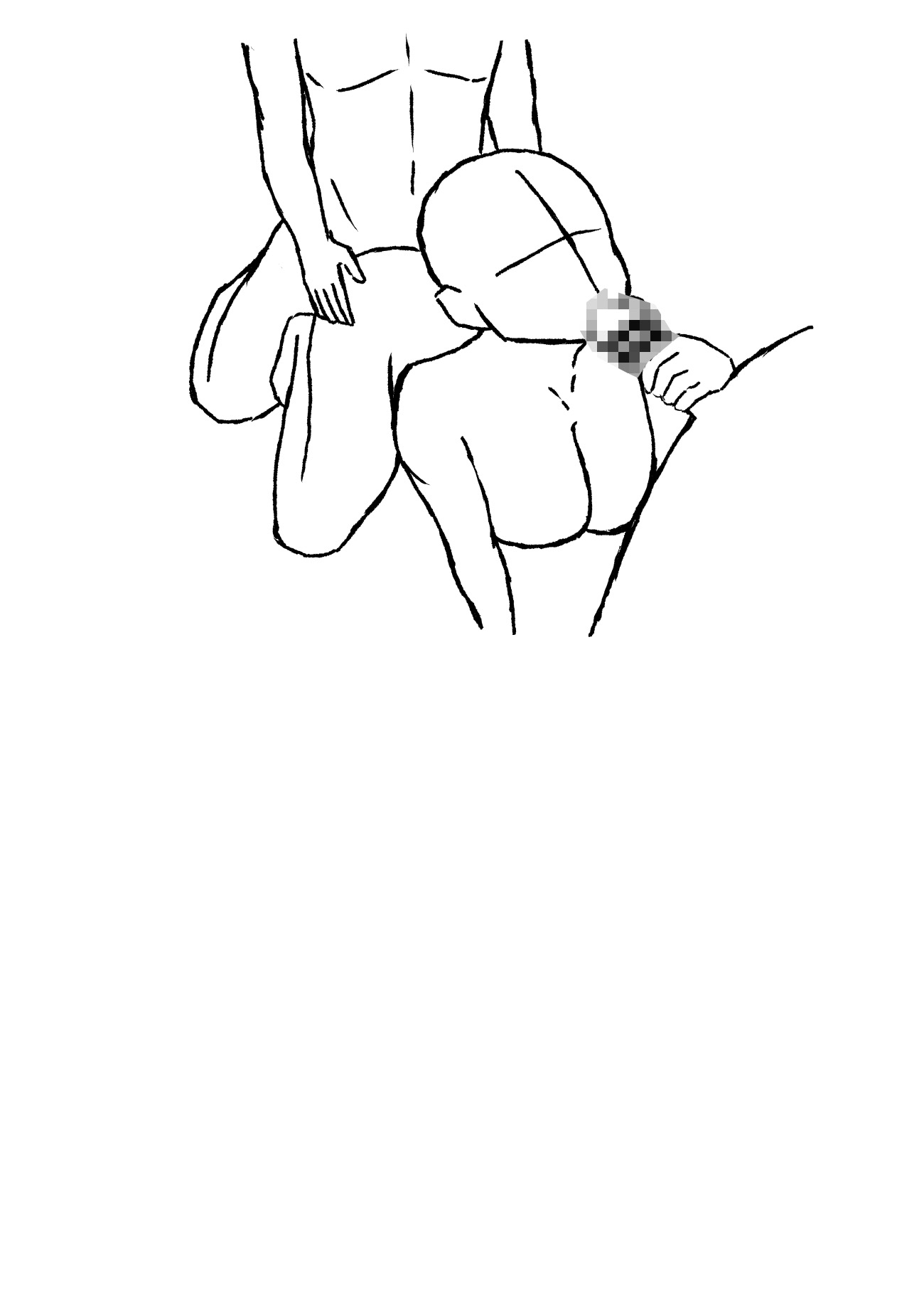 3P(男2・女1)ポーズ集