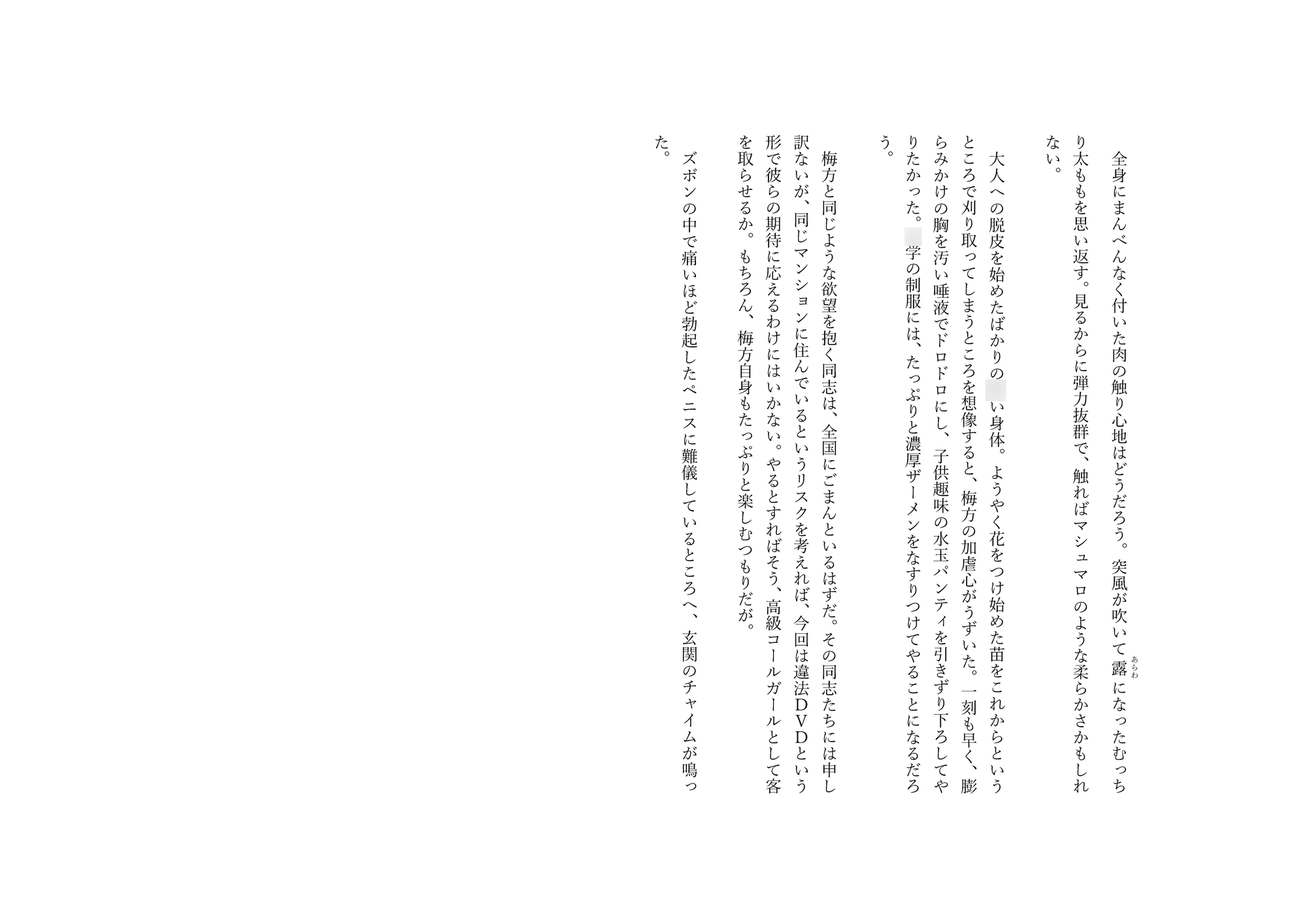 同じマンションに住む少女をハメ撮る！(1)