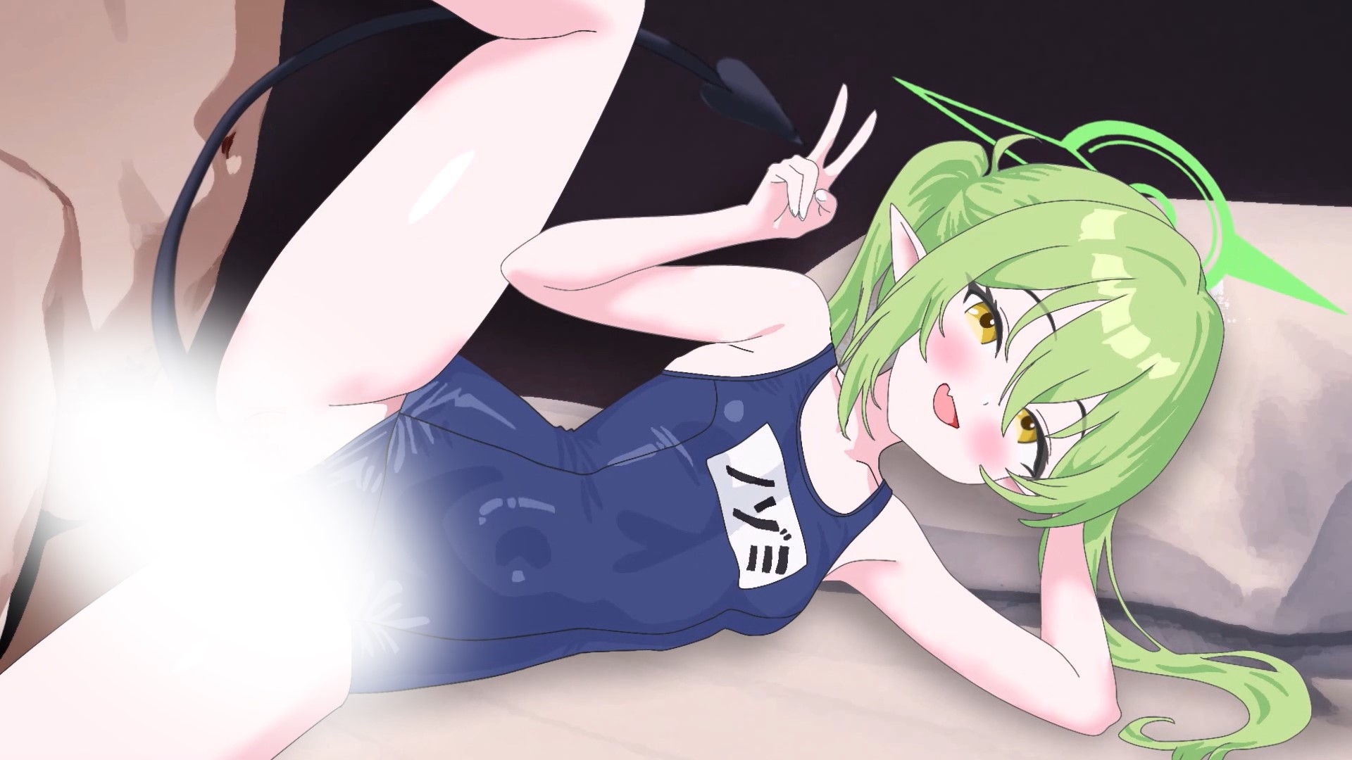 【Live2Dアニメ】スクール水着のシュポガキ ～スク水ノゾミにわからせ中出しエッチ～