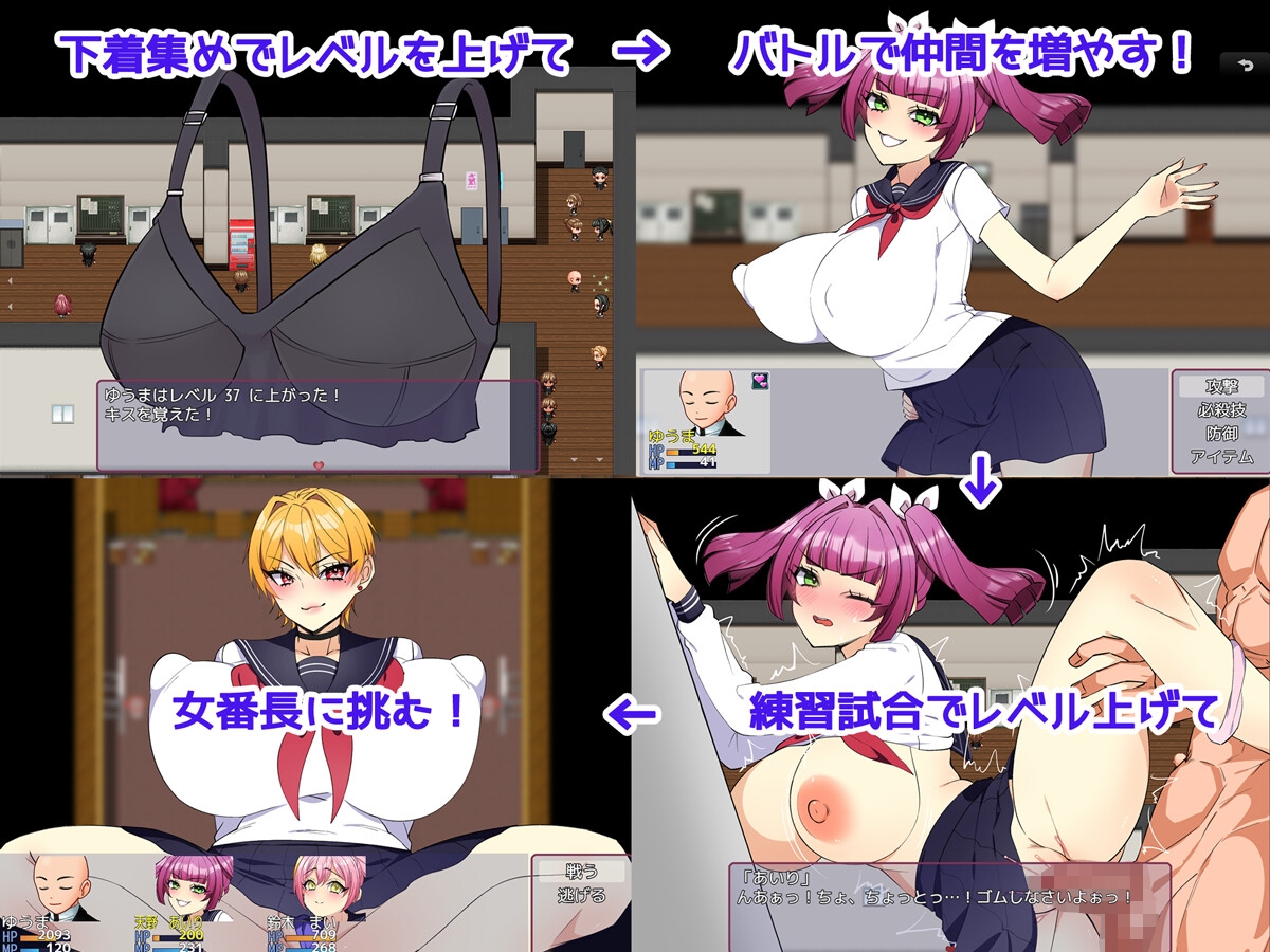 女番長をわからせたい! ~俺のデカチンでわからせてやる~