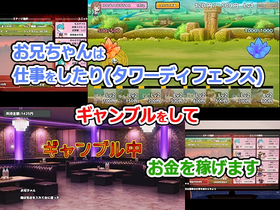 義妹と同棲生活するエッチなお兄ちゃん