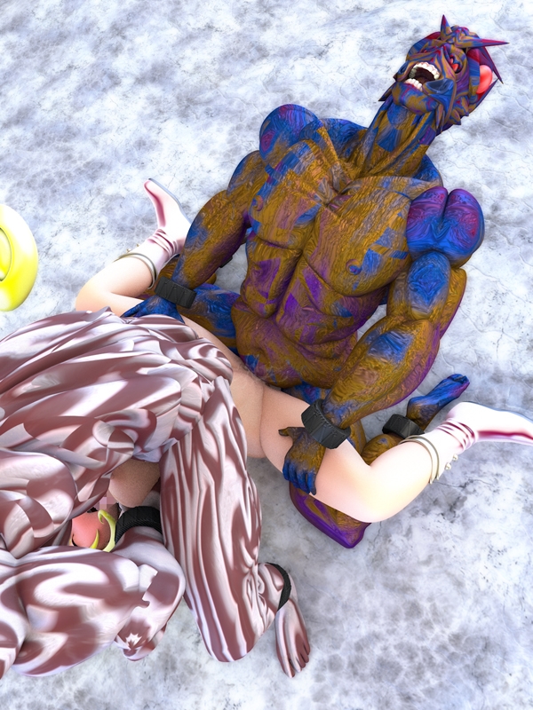 伝説の戦士ハーティアVS怪人デュアル&怪人ギャブル