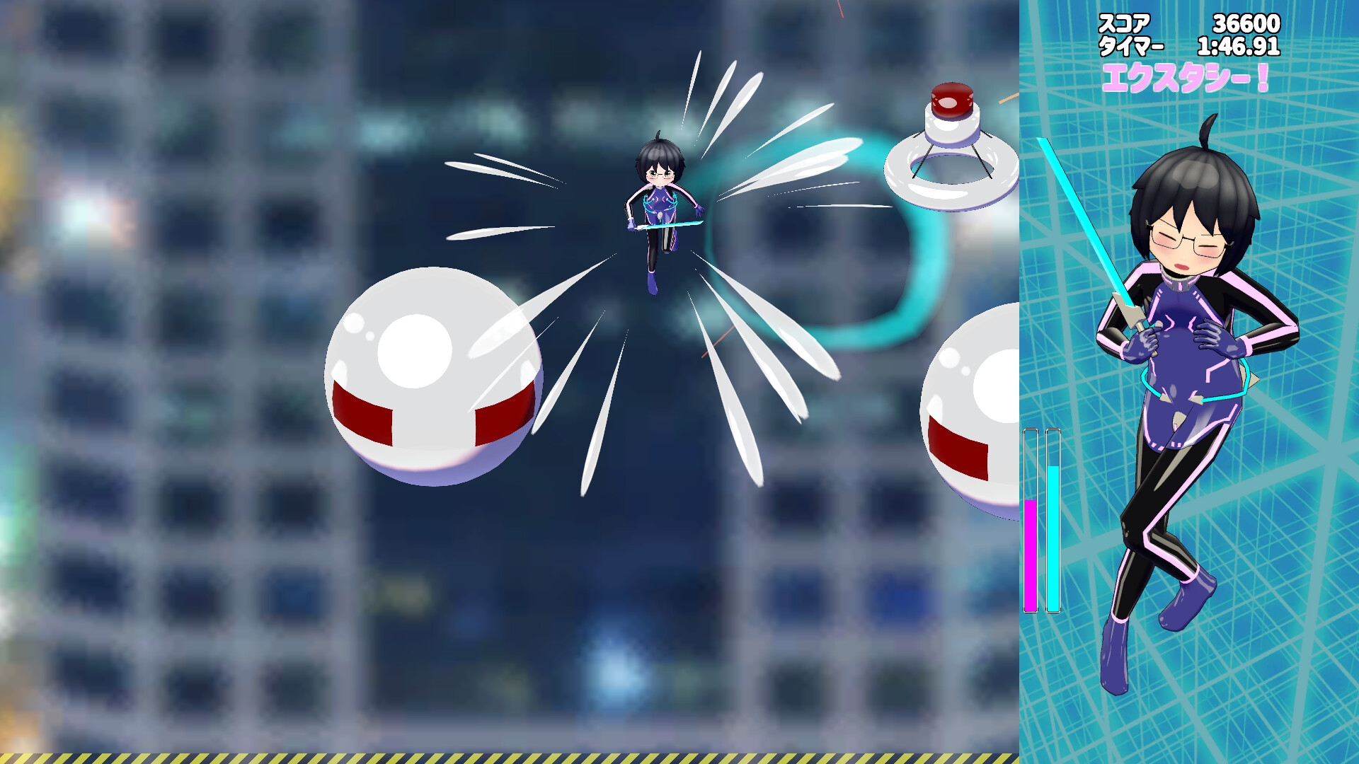 サイバーエクスタシー アクメパワーで戦う悪の戦士になっちゃった！