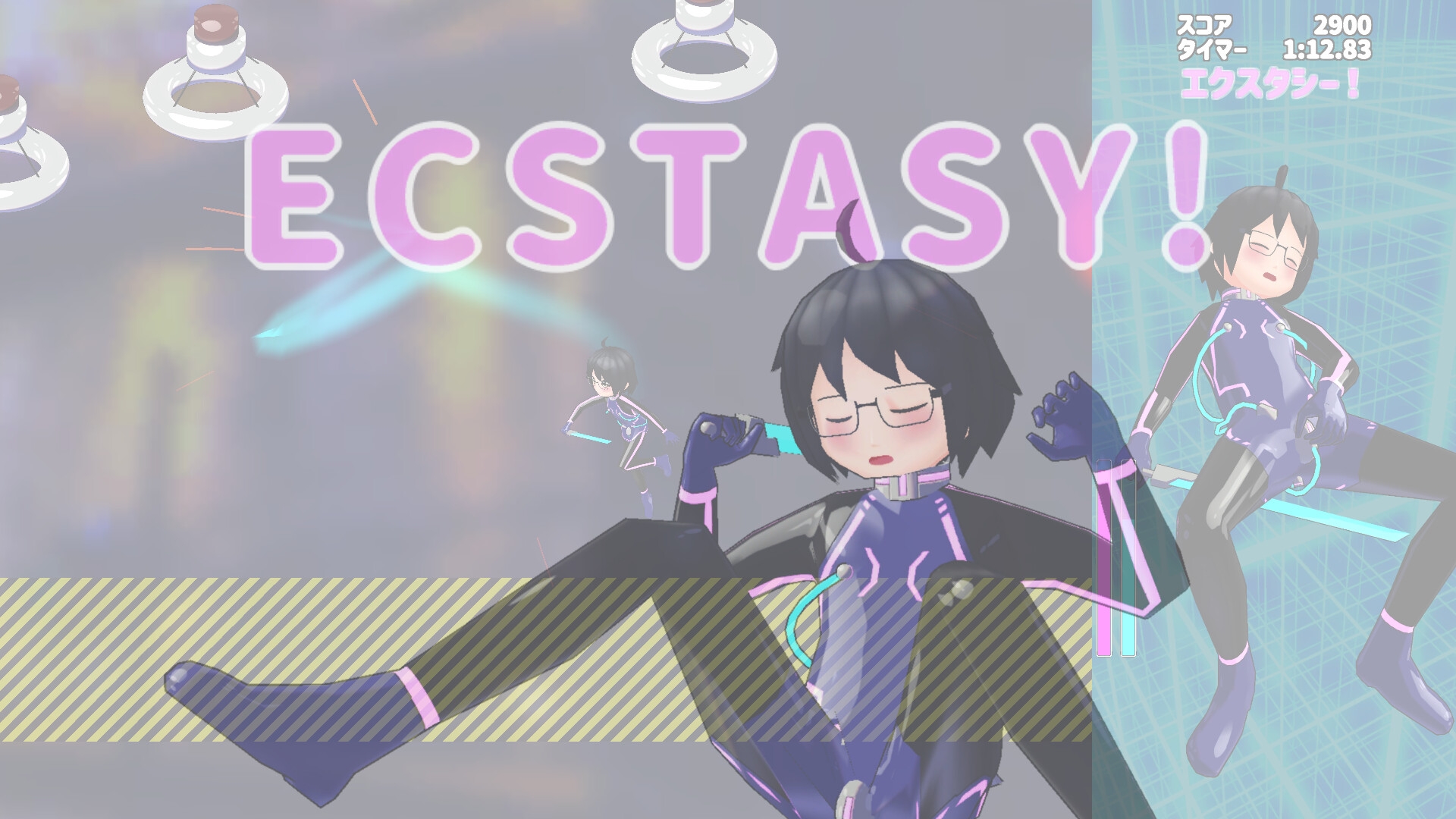 サイバーエクスタシー アクメパワーで戦う悪の戦士になっちゃった！