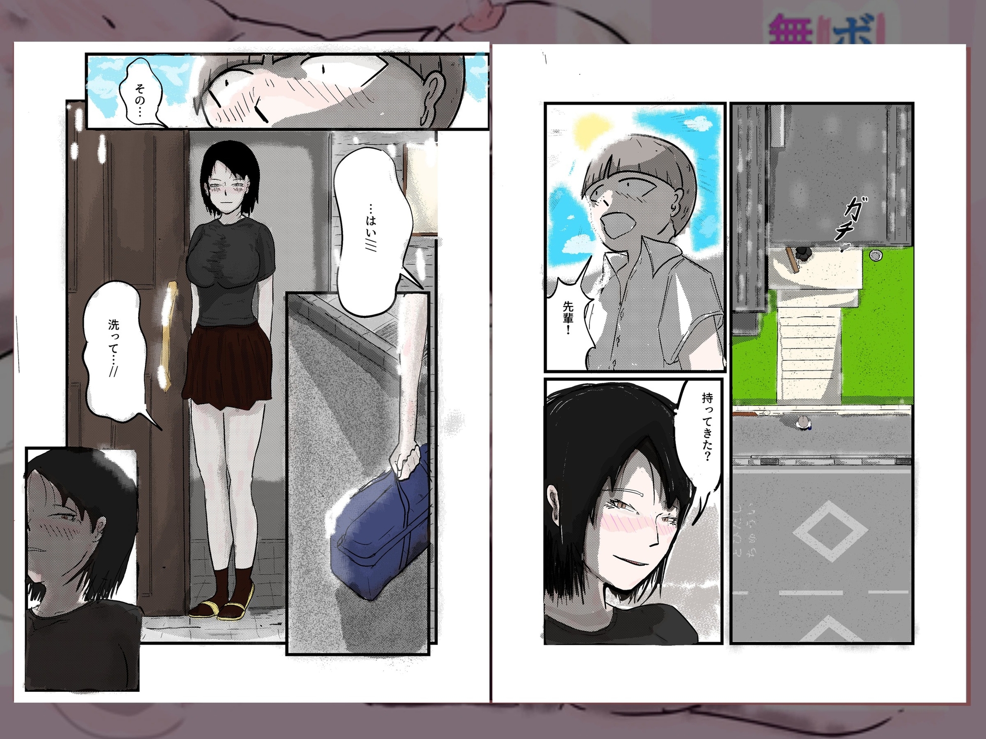 ボクが先輩の家で無許可中出し二発した話