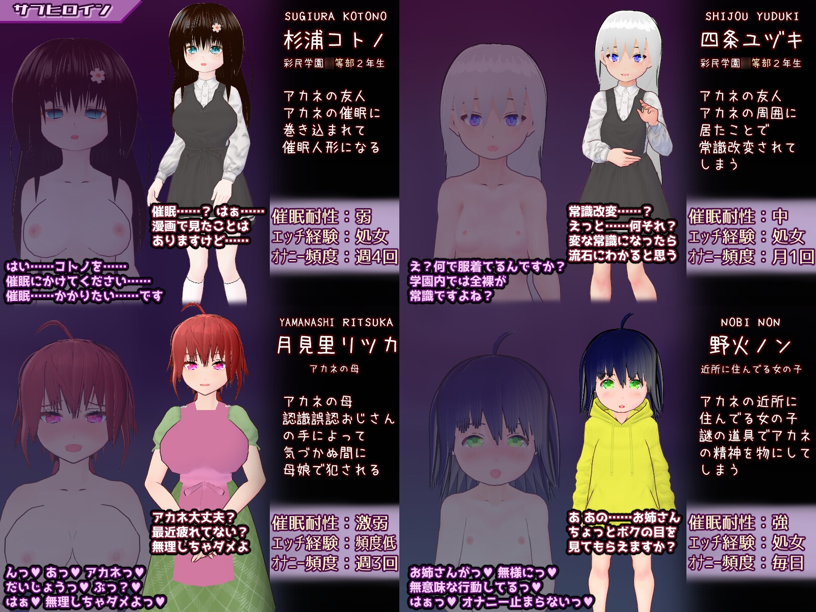 催○改変すごろく～催○人形・常識改変・認識誤認・精神物品化～