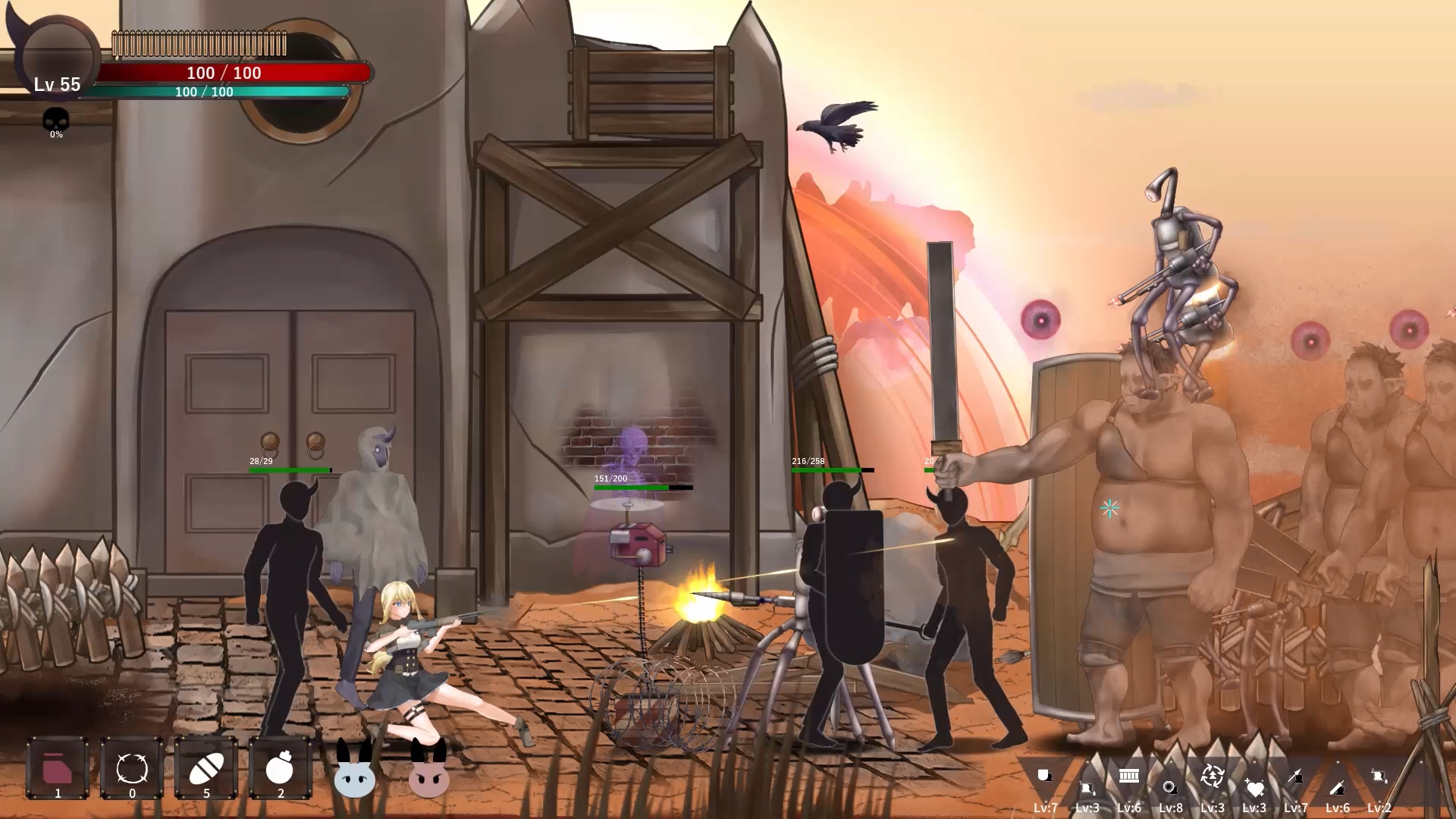 滅びた地の女王