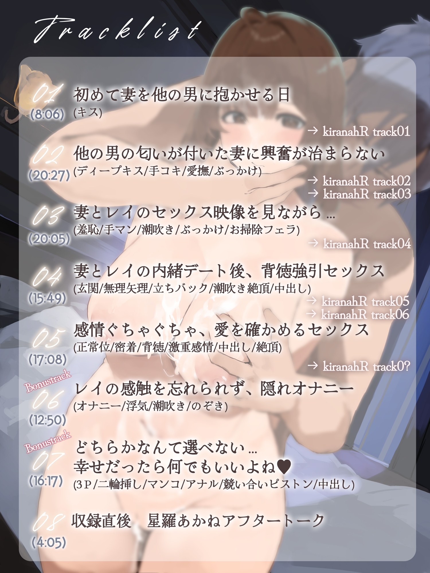 【男性向け×女性向けコラボ音声作品】NTRトライアングル‐夫公認の浮気セックスで夫婦は愛を確かめあう−「貴方を愛してるから他の人に抱かれます」