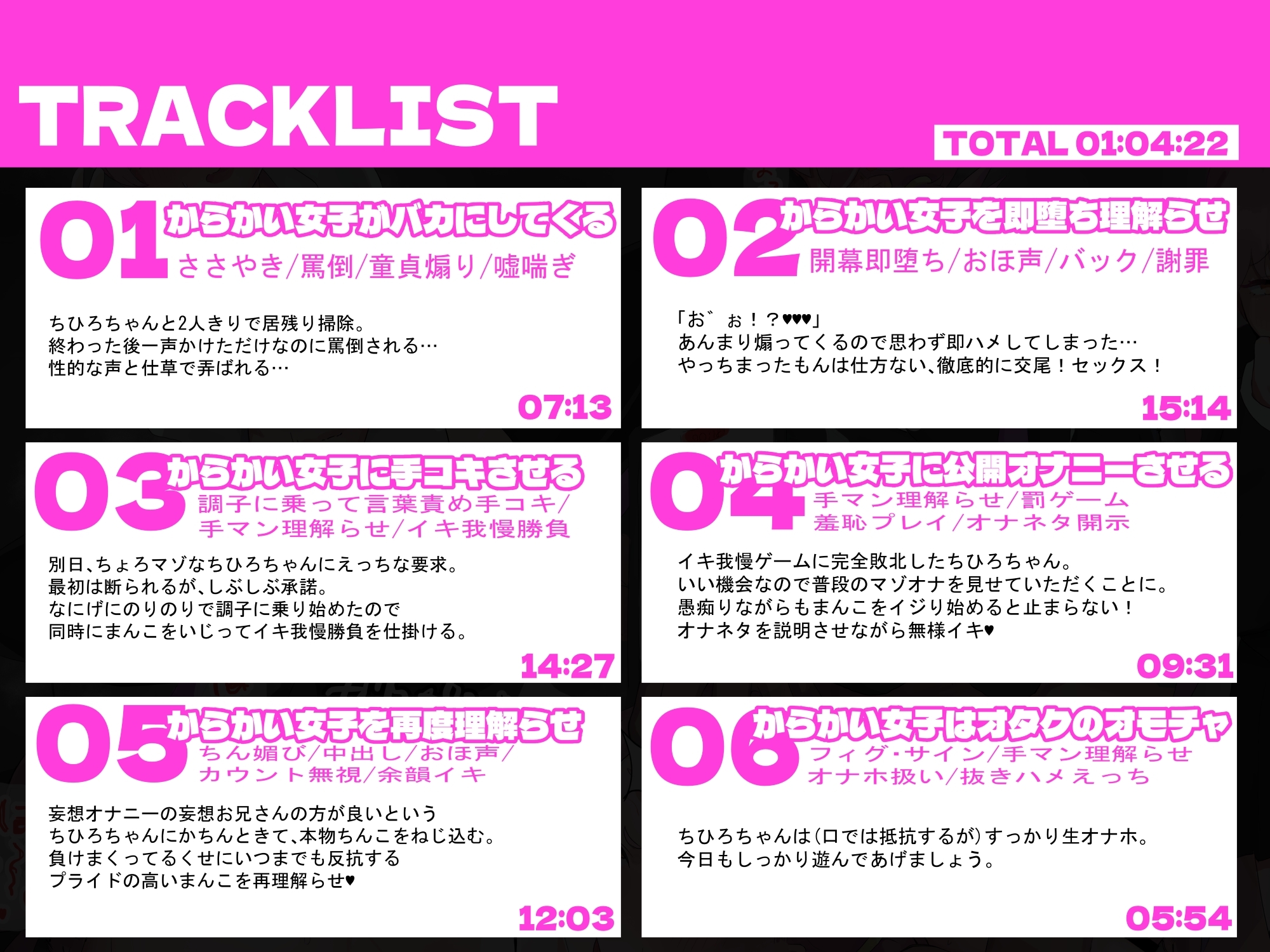 【即落ちおほ】からかい女子はオタクのオモチャ 童貞バカにしてたら即ハメ卒業された上にマゾバレして最悪。 雑にまんこで遊ばれるようになって悔し気持ちぃJKちひろ♪