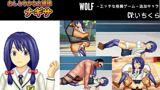おしとやかなお嬢様「ナギサ」WOLF〜エッチなアップデート型格闘ゲーム〜 追加キャラ