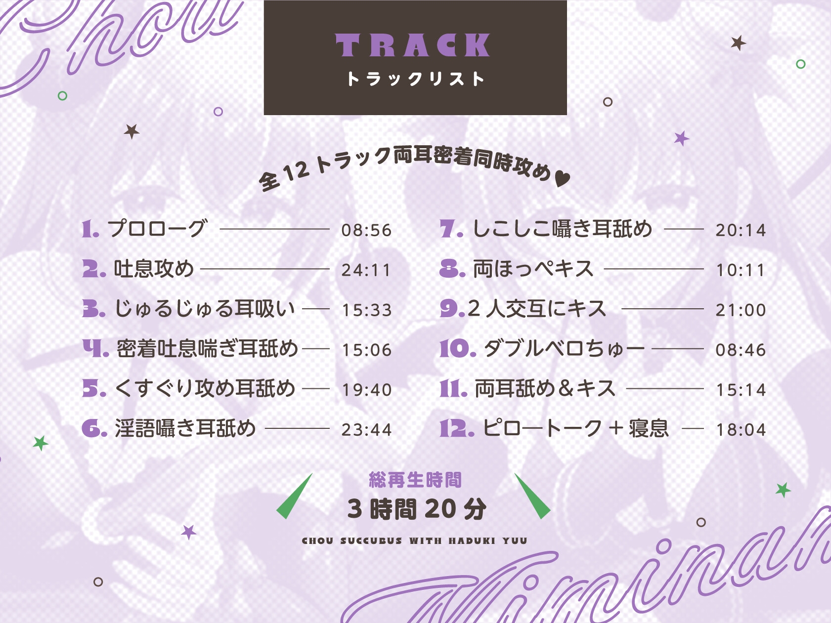 【耳舐め&キス特化】超サキュバス with葉月ゆう【200分/KU100】