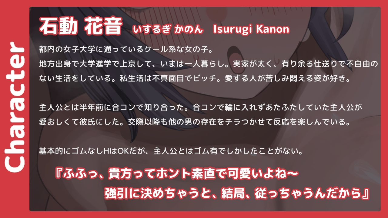 クール系彼女の寝取らせ愛虐ゲーム【バイノーラル寝取らせ】
