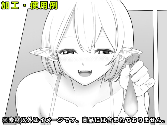 線画素材集[手]2